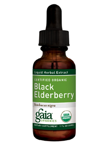 Gaia Herbs, BLACK ELDERBERRY 2 OZ