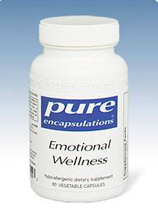 Pure Encapsulations, EMOTIONAL WELLNESS 60 VCAPS