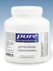 Pure Encapsulations, EPA/DHA GLUCOSAMINE 120 CAPS