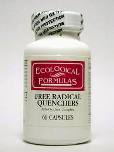 Ecological formula/Cardiovascular Research FREE RADICAL QUENCHERS 60 CAPS