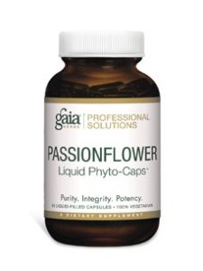 Gaia Herbs (Professional Solutions), PASSIONFLOWER (PHYTO-CAPS) 60 VCAPS