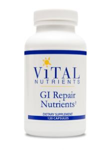 Vital Nutrients, GI REPAIR NUTRIENTS 120 CAPS