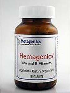 Metagenics, HEMAGENICS 180 TABS