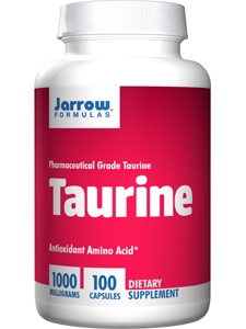 Jarrow Formulas, TAURINE 1000 MG 100 CAPS