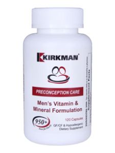 KirkmanLabs professional, PRECONCEPTION CARE MEN'S MULTI 120 CAPS