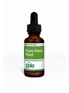 Gaia Herbs, KAVA KAVA ROOT EXTRA STRENGTH 2 OZ