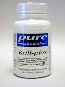 Pure Encapsulations, KRILL-PLEX 500 MG 60 GELS 