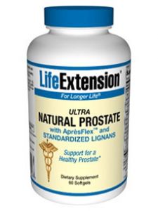 Life extension, ULTRA NATURAL PROSTATE 60 SOFTGELS