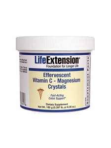 Life extension, VITAMIN C- MAGNESIUM CRYSTALS 180 G