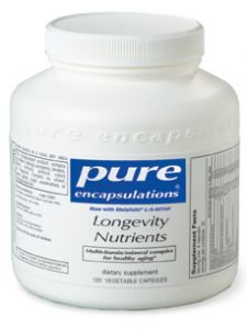 Pure Encapsulations, LONGEVITY NUTRIENTS 120 VCAPS