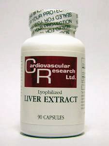 Ecological formula/Cardiovascular Research LIVER EXTRACT 550 MG 90 CAPS