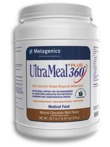 Metagenics, ULTRAMEAL® PLUS 360 CHOC MINT 25.7 OZ
