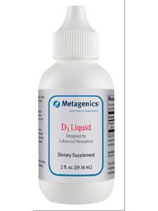 Metagenics, D3 LIQUID 1000IU 2 OZ