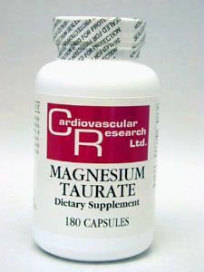 Ecological formula/Cardiovascular Research MAGNESIUM TAURATE 125 MG 180 CAPS