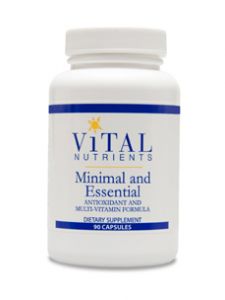 Vital Nutrients, MINIMAL AND ESSENTIAL 180 CAPS