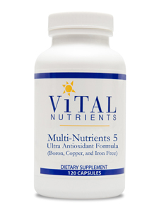 Vital Nutrients, MULTI-NUTRIENTS 5 120 CAPS