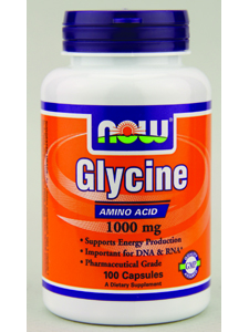 Now Foods, GLYCINE 1000 MG 100 CAPS