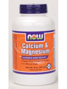 Now Foods, CALCIUM & MAGNESIUM POWDER 8 OZ