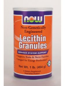 Now Foods, NON-GMO LECITHIN GRANULES 1 LB