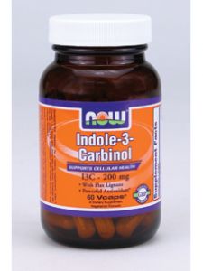 Now Foods, INDOLE-3-CARBINOL 200 MG 60 VCAPS