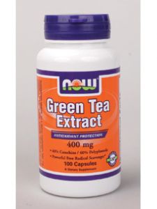 Now Foods, GREEN TEA EXTRACT 400 MG 100 CAPS