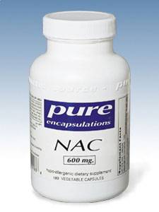 Pure Encapsulations, NAC 600 MG 180 VCAPS