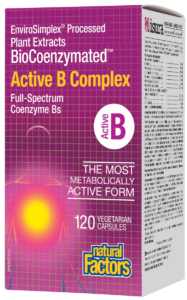 Natural Factor Biocoenzymated Active B Comp 60 vegcaps