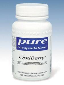 Pure Encapsulations, OPTIBERRY™ 120 VCAPS