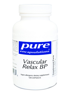 Pure Encapsulations, VASCULAR RELAX BP 120 CAPS