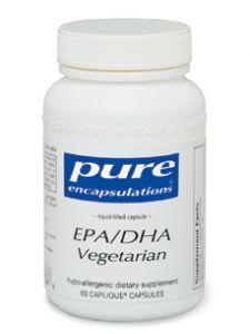Pure Encapsulations, EPA/DHA VEGETARIAN 60 CAPS