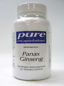 Pure Encapsulations, PANAX GINSENG 250 MG 120 VCAPS