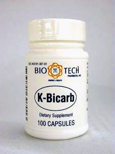 Bio-Tech, K-BICARB 100 CAPS