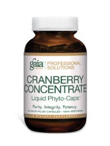 Gaia Herbs (Professional Solutions), CRANBERRY CONCENTRATE 60 LVCAPS