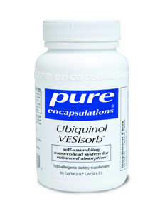 Pure Encapsulations, UBIQUINOL VESISORB 60 CAPS 