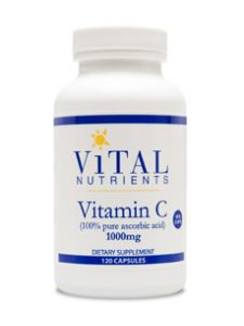 Vital Nutrients, VITAMIN C (100% PURE) 1000 MG 120 VCAPS