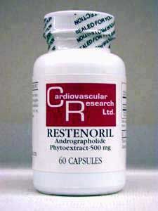 Ecological formula/Cardiovascular Research RESTENORIL 60 CAPS