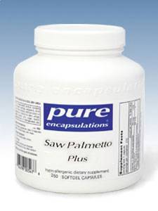Pure Encapsulations, SAW PALMETTO PLUS 250 GELS