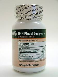 Genestra, TPIN PINEAL COMPLEX 60 VCAPS