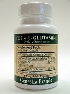Genestra, FOS + L-GLUTAMINE 60 VCAPS