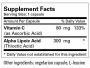 Metabolic meintenance Alpha Lipoic Acid 300 mg 100 CAPS