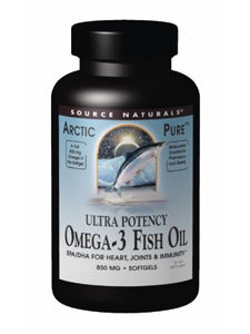 Source Naturals, ULTRA POTENCY OMEGA-3 FISH OIL 60GELS