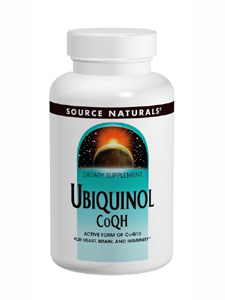 Source Naturals, UBIQUINOL COQH 50 MG 60 GELS