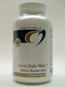 Designs for Health, TWICE DAILY MULTI™ 240 VCAPS