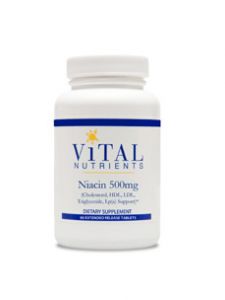 Vital Nutrients, NIACIN 500 MG 90 TABS