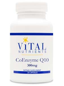 Vital Nutrients, COQ10 300MG 30 CAPS 