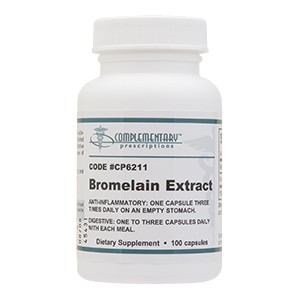 Complementary Prescriptions Bromelain Extract 250 mg, 100 capsules