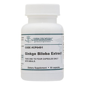 Complementary Prescriptions Ginkgo Biloba Extract 120 mg, 90 capsules