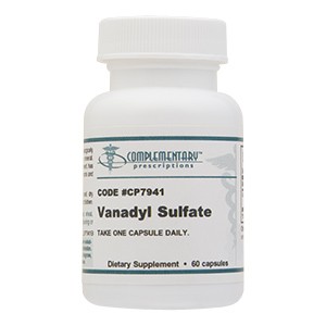 Complementary Prescriptions Vanadyl Sulfate 60 capsules