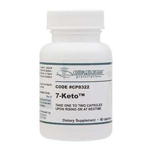 Complementary Prescriptions DHEA, 7-Keto®, 25 mg, 60 capsules
