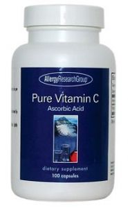 ARG Pure Vitamin C 100 Vegetarian Caps